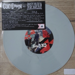 God Damn Vs Baby Godzilla - We Don't Like You ryhmässä VINYYLI @ Bengans Skivbutik AB (3934665)