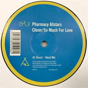 Pharmacy Allstars - Closer ryhmässä VINYYLI @ Bengans Skivbutik AB (3934712)