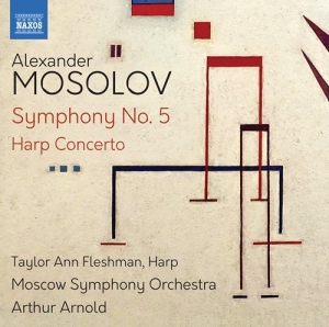 Mosolov Alexander - Symphony No. 5 Harp Concerto ryhmässä CD @ Bengans Skivbutik AB (3937156)