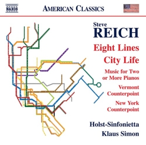 Reich Steve - Eight Lines City Life Music For T ryhmässä CD @ Bengans Skivbutik AB (3937166)