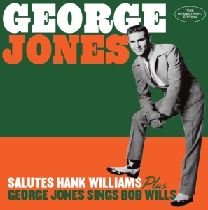 George Jones - Salutes Hank Williams/Sings Bob Wills ryhmässä CD @ Bengans Skivbutik AB (3939694)