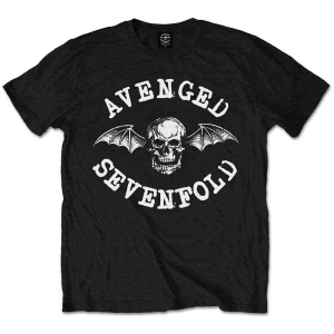 Avenged Sevenfold - Classic Deathbat Uni Bl ryhmässä Minishops / Avenged Sevenfold @ Bengans Skivbutik AB (3942943r)