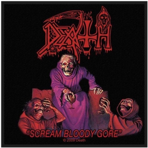 Death - Scream Bloody Gore Standard Patch ryhmässä MERCH @ Bengans Skivbutik AB (3943291)