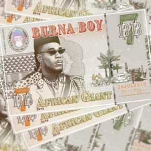 Burna Boy - African Giant ryhmässä Minishops / Burna Boy @ Bengans Skivbutik AB (3943368)