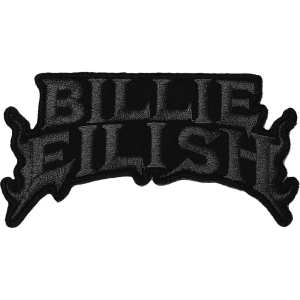 Billie Eilish - Flame Bl Woven Patch ryhmässä MERCH @ Bengans Skivbutik AB (3943679)