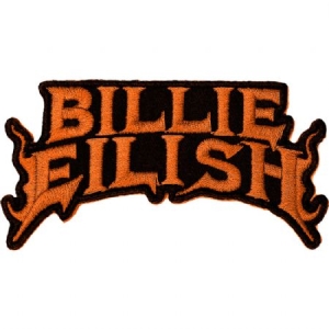 Billie Eilish - Billie Eilish Standard Patch : Flame Orange ryhmässä Minishops / Billie Eilish @ Bengans Skivbutik AB (3943681)