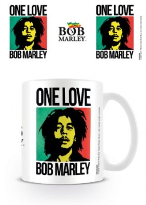 Bob Marley - Bob Marley (One Love) Coffee Mug ryhmässä Minishops / Bob Marley @ Bengans Skivbutik AB (3944343)