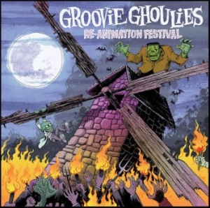 Groovie Ghoulies - Re-Animation Festival (White Vinly ryhmässä VINYYLI @ Bengans Skivbutik AB (3945578)