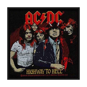 Ac/Dc - Highway To Hell Standard Patch ryhmässä Minishops / AC/DC @ Bengans Skivbutik AB (3946323)