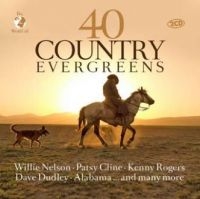 40 Country Evergreens - Various Artists ryhmässä CD @ Bengans Skivbutik AB (3957198)