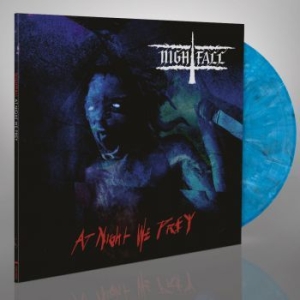 Nightfall - At Night We Prey (Blue Vinyl Lp) ryhmässä VINYYLI @ Bengans Skivbutik AB (3957259)