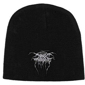 Darkthrone - DARKTHRONE UNISEX BEANIE HAT: LOGO ryhmässä Minishops / Darkthrone @ Bengans Skivbutik AB (3958903)