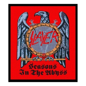 Slayer - Seasons In The Abyss Eagle Standard Patc ryhmässä MERCH @ Bengans Skivbutik AB (3959793)