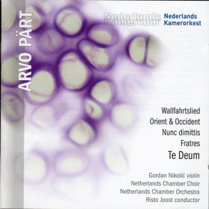 Netherlands Chamber Choir - Te Deum / Fratres / Wallfahrtslied ryhmässä CD @ Bengans Skivbutik AB (3960917)