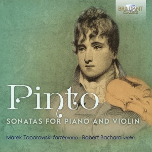 Pinto George Frederick - Sonatas For Piano & Violin ryhmässä CD @ Bengans Skivbutik AB (3961463)