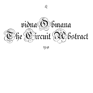 Vidna Obmana - Circuit Abstract ryhmässä VINYYLI @ Bengans Skivbutik AB (3961471)