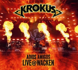 Krokus - Adios Amigos Live @ Wacken ryhmässä CD @ Bengans Skivbutik AB (3963101)