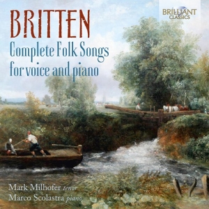 Britten Benjamin - Complete Folk Songs For Voice & Pia ryhmässä CD @ Bengans Skivbutik AB (3965552)