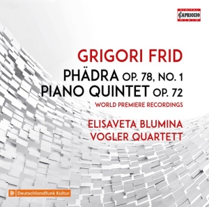 Frid Grigori - Phädra, Op. 78 No. 1 Piano Quintet ryhmässä ME SUOSITTELEMME / Joululahjavinkki: CD @ Bengans Skivbutik AB (3965564)