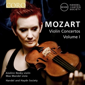 Mozart Wolfgang Amadeus - Violin Concertos, Vol. 1 ryhmässä CD @ Bengans Skivbutik AB (3965569)