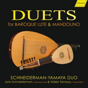 Blohm Ernst Gottlieb Baron Paul C - Duets For Baroque Lute & Mandolino ryhmässä CD @ Bengans Skivbutik AB (3965603)