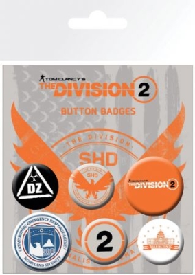 Tom Clancy - The Division 2 Mix Badge ryhmässä MERCH @ Bengans Skivbutik AB (3967155)