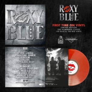 Roxy Blue - Roxy Blue (Red Vinyl) ryhmässä VINYYLI @ Bengans Skivbutik AB (3969449)