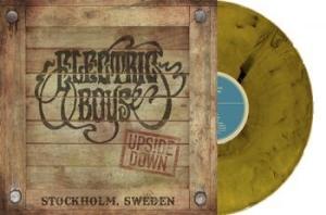 Electric Boys - Ups!De Down (Yellow Marble Vinyl Se ryhmässä Minishops / Electric Boys @ Bengans Skivbutik AB (3969454)