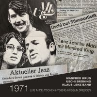 Krug Manfred / Brüning Uschi / Klau - 1971 - Live Im Deutschen Hygiene-Mu ryhmässä CD @ Bengans Skivbutik AB (3969900)