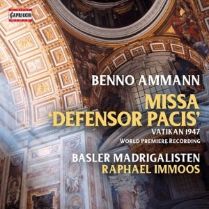 Ammann Benno - Missa 'Defensor Pacis' ryhmässä CD @ Bengans Skivbutik AB (3971865)