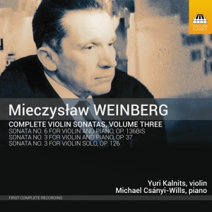 Weinberg Mieczyslaw - Complete Violin Sonatas, Vol. 3 ryhmässä CD @ Bengans Skivbutik AB (3972695)