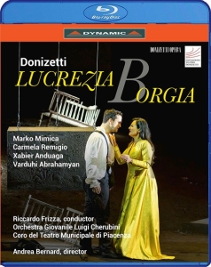 Donizetti Gaetano - Lucrezia Borgia (Bluray) ryhmässä Musiikki / Musiikki Blu-Ray / Klassiskt @ Bengans Skivbutik AB (3976483)