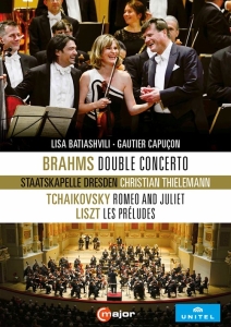 Liszt Franz Brahms Johannes Tch - Brahms: Double Concerto Tchaikovsk ryhmässä DVD & BLU-RAY @ Bengans Skivbutik AB (3976488)