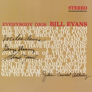 Bill Evans - Everybody Digs Bill Evans ryhmässä VINYYLI @ Bengans Skivbutik AB (3978973)