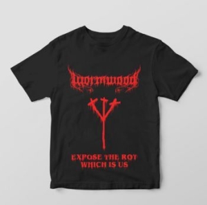 Wormwood - T/S Expose The Rot Which Is Us (Xl) ryhmässä Minishops / Wormwood @ Bengans Skivbutik AB (3980091)