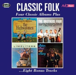 Various Artists - Classic Folk - Four Classic Albums ryhmässä CD @ Bengans Skivbutik AB (3980776)