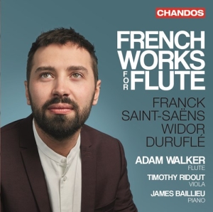 Maurice Durufle Cesar Franck Cami - French Works For Flute ryhmässä CD @ Bengans Skivbutik AB (3982161)