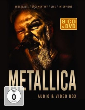 Metallica - Audio & Video Box (6Cd+2 Dvd) ryhmässä CD @ Bengans Skivbutik AB (3988758)