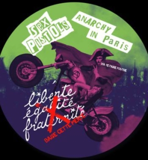 Sex Pistols - Anarchy In Paris (Picture Disc Viny ryhmässä Minishops / Sex Pistols @ Bengans Skivbutik AB (3989931)