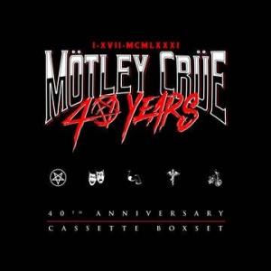 Mötley Crue - 40Th Anniversary Cassette Boxset ryhmässä ME SUOSITTELEMME / Record Store Day / RSD-21 @ Bengans Skivbutik AB (3990157)