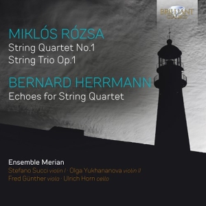 Herrmann Bernard Rozsa Miklos - Rózsa & Herrmann: Music For String ryhmässä CD @ Bengans Skivbutik AB (3992603)