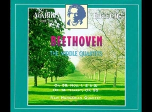 Beethoven Ludwig Van - Middle Quartets ryhmässä CD @ Bengans Skivbutik AB (3994452)