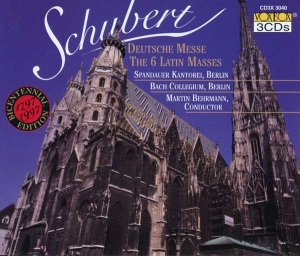 Schubert Franz - German & Latin Masses ryhmässä CD @ Bengans Skivbutik AB (3994465)