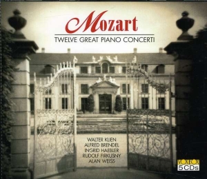 Mozart Wolfgang Amadeus - Twelve Great Piano Concerti, No. 17 ryhmässä CD @ Bengans Skivbutik AB (3994472)