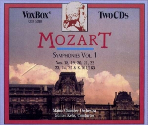 Mozart Wolfgang Amadeus - Symphonies Vol. 1 ryhmässä CD @ Bengans Skivbutik AB (3994504)