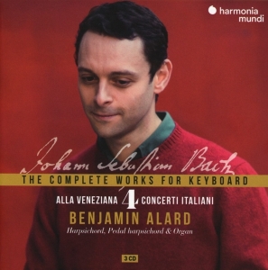 Benjamin Alard - Bach: The Complete Works For Keyboard 4: Alla Veneziana ryhmässä CD @ Bengans Skivbutik AB (3995059)