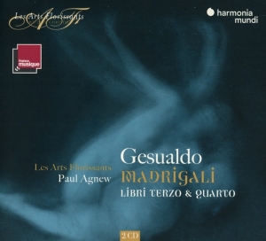 Les Arts Florissants / Paul Agnew - Gesualdo Madrigali Libri Terzo & Quarto ryhmässä CD @ Bengans Skivbutik AB (3995301)