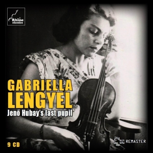 Gabriella Lengyel - Jeno Hubay's Last Pupil ryhmässä CD @ Bengans Skivbutik AB (3995324)