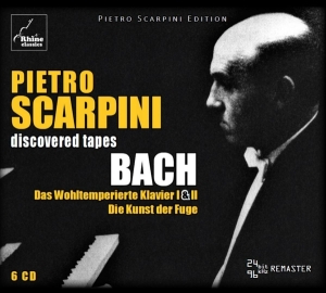 Scarpini Pietro - Scarpini Plays Bach -Box Set- ryhmässä CD @ Bengans Skivbutik AB (3995325)