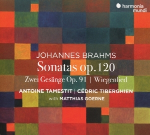 Tamestit Antoine/Cédric Tiberghien/Matthias Goerne - Brahms: Viola Sonatas Op. 120 ryhmässä CD @ Bengans Skivbutik AB (3995338)